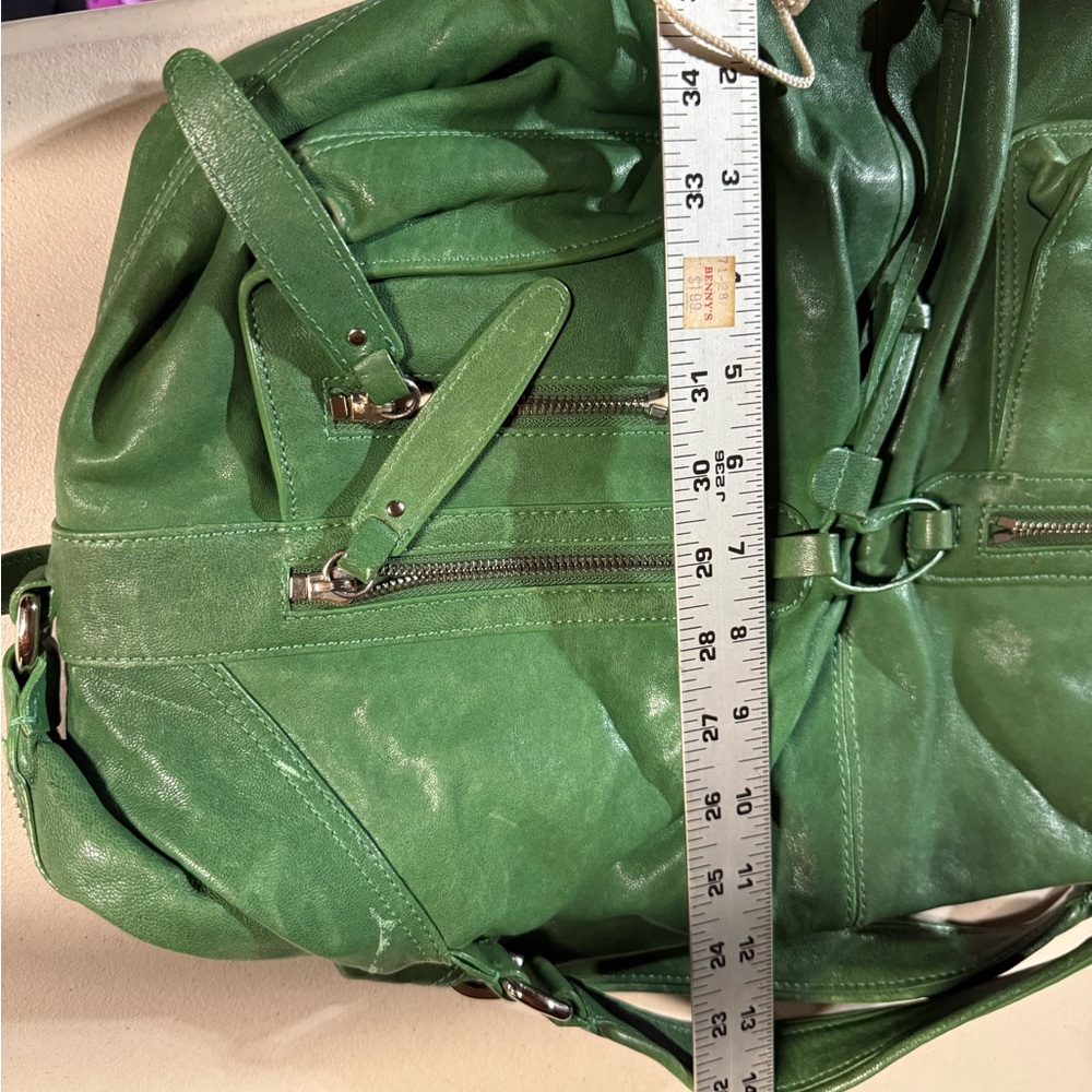 Green Andrew Marc leather bag - Picture 10 of 12
